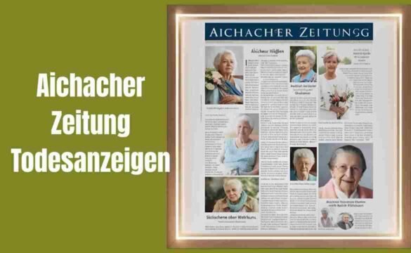 Aichacher Zeitung Todesanzeigen